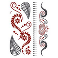 Henna Natural Temporary Tattoo (4.5"x6")